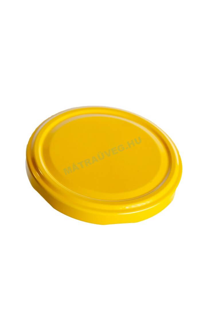 Üveg-Gyöngy Mátra Kft. - befőttes üveg lapka sárga