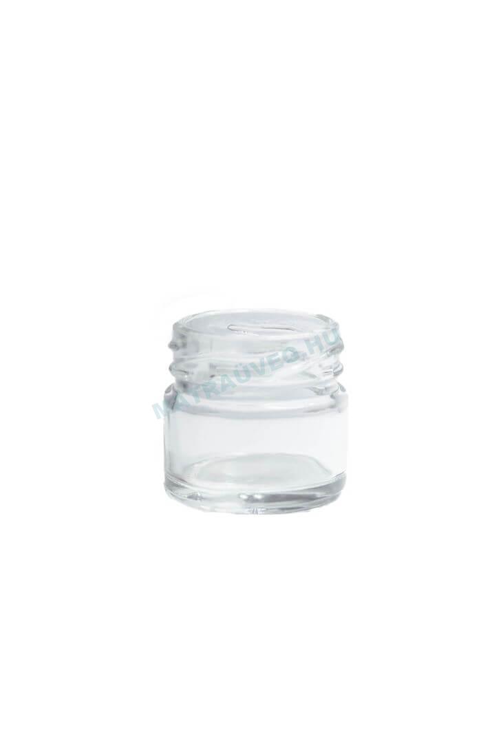 Üveg-Gyöngy Mátra Kft. - kis csiliis tégely 40ml