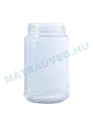 Üveg-Gyöngy Mátra Kft. - sima falú befőttes üveg 370 ml