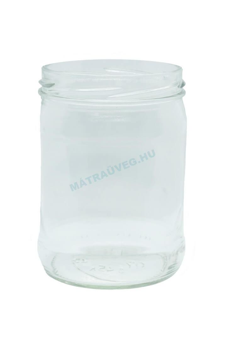 Üveg-Gyöngy Mátra Kft. - Sima falú befőttes üveg
