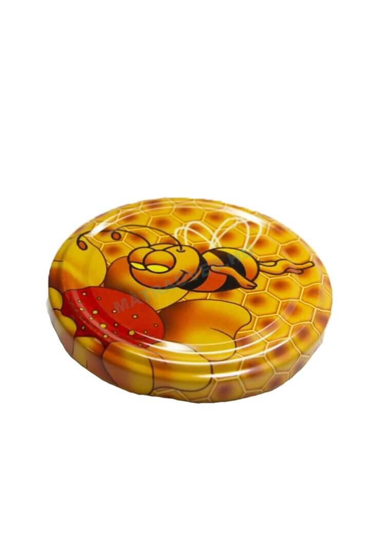 Üveg-Gyöngy Mátra Kft. - termelői mézes üveg lapka maja a méhecske