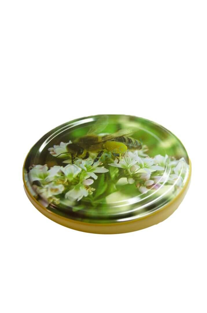 Üveg-Gyöngy Mátra Kft. - termelői mézes üveg lapka tavaszi zsongás