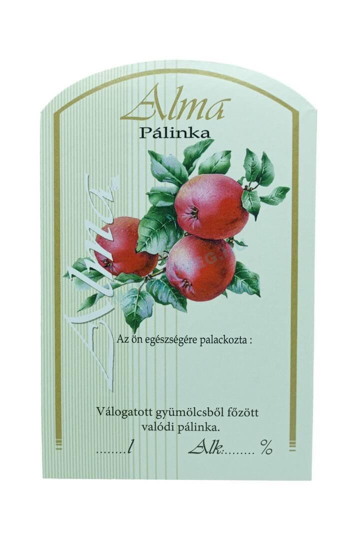 Üveg-Gyöngy Mátra Kft. - Öntapadós pálinkás üveg címke