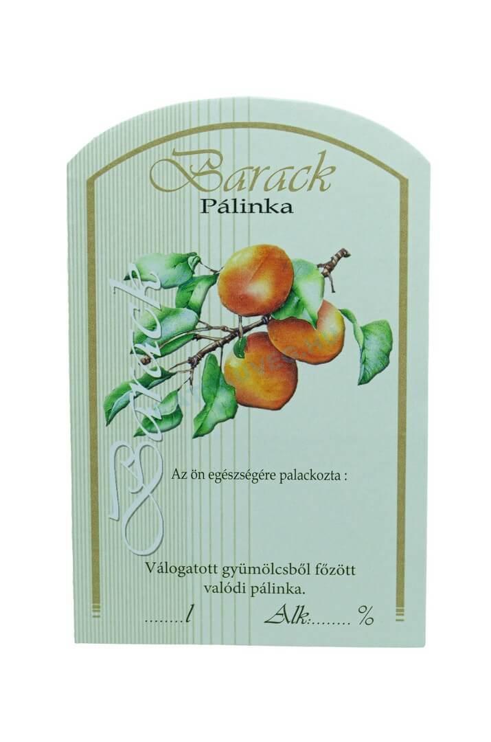 Üveg-Gyöngy Mátra Kft. - Öntapadós pálinkás üveg címke