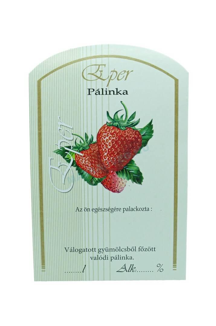 Üveg-Gyöngy Mátra Kft. - Öntapadós pálinkás üveg címke