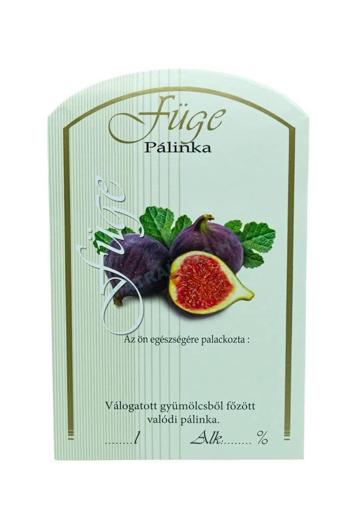 Üveg-Gyöngy Mátra Kft. - Öntapadós pálinkás üveg címke