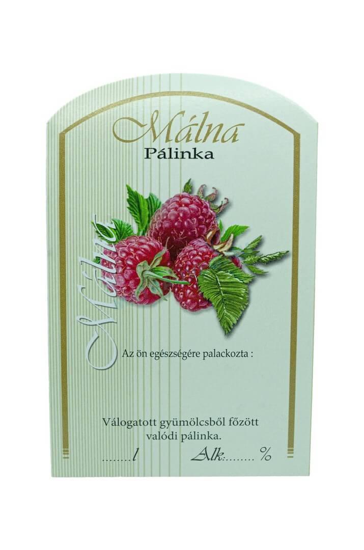 Üveg-Gyöngy Mátra Kft. - Öntapadós pálinkás üveg címke