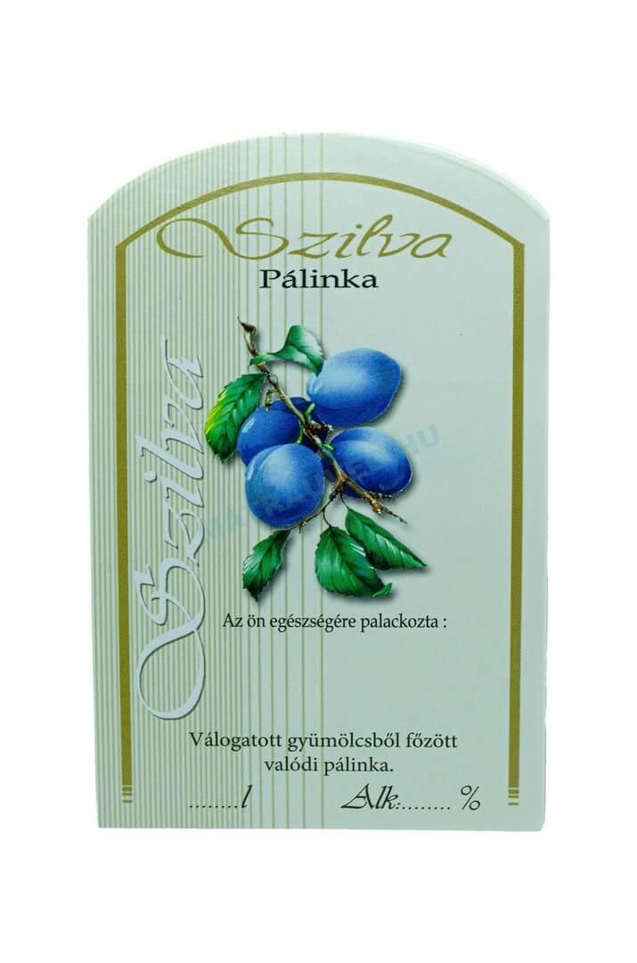 Üveg-Gyöngy Mátra Kft. - Öntapadós pálinkás üveg címke