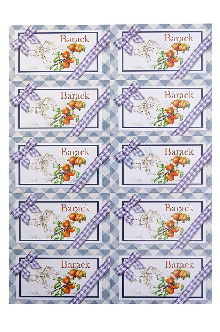 Üveg-Gyöngy Mátra Kft. - Öntapadós befőttes címke