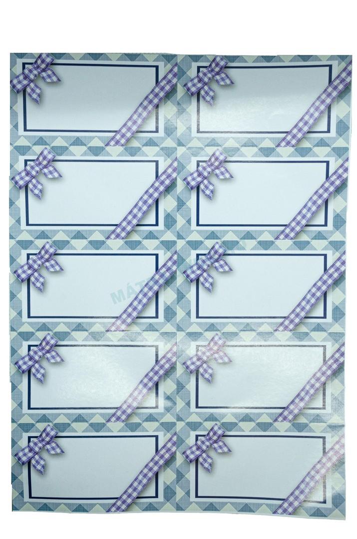 Üveg-Gyöngy Mátra Kft. - Öntapadós befőttes címke