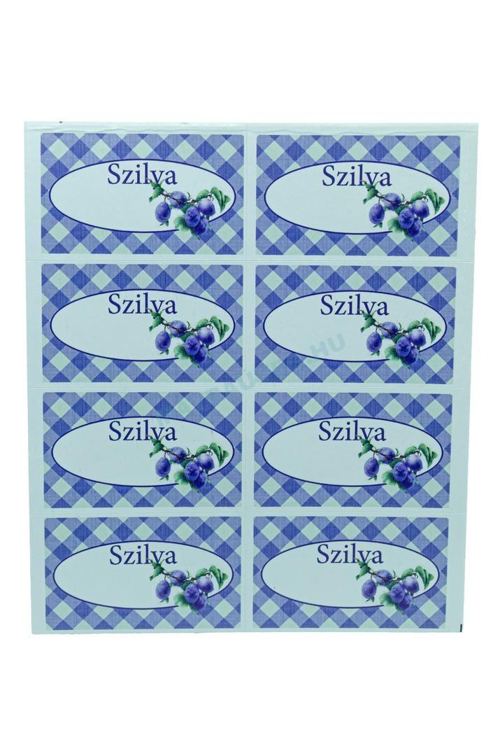 Üveg-Gyöngy Mátra Kft. - Öntapadós befőttes címke