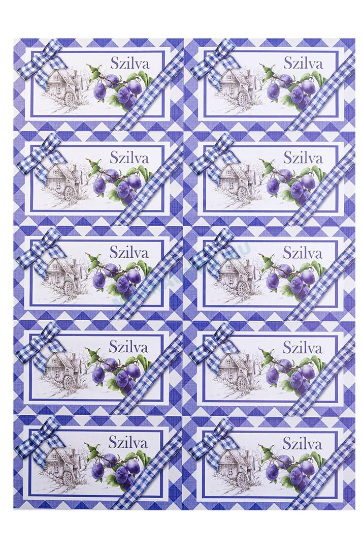 Üveg-Gyöngy Mátra Kft. - Öntapadós befőttes címke