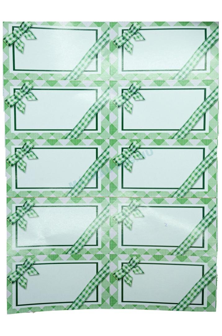 Üveg-Gyöngy Mátra Kft. - Öntapadós befőttes címke