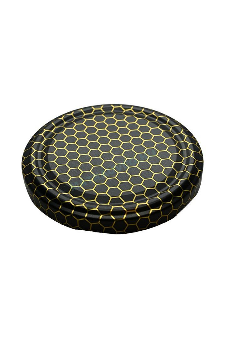 Üveg-Gyöngy Mátra Kft. - Fekete minimál (méhsejtes)