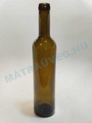 Üveg-Gyöngy Mátra Kft. - Elite bordói pálinkás üveg