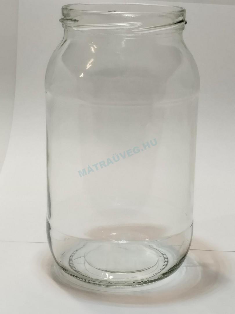 Üveg-Gyöngy Mátra Kft. - Sima falú befőttes üveg
