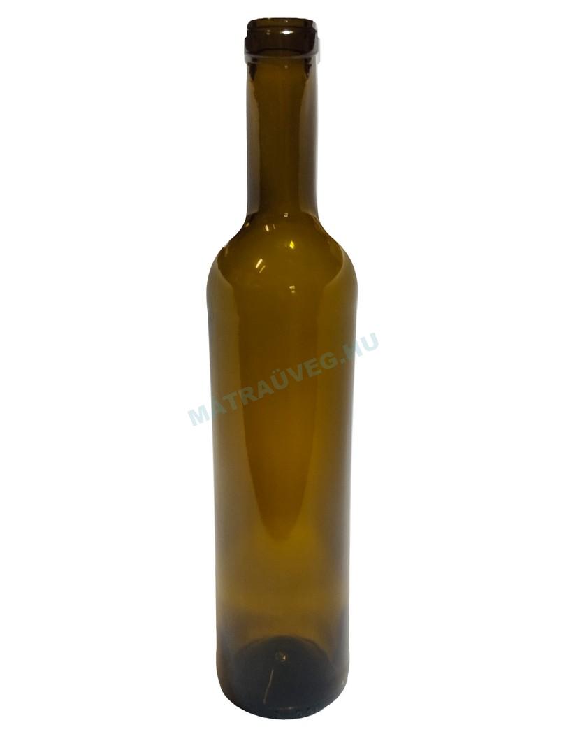 Üveg-Gyöngy Mátra Kft. - 500 ml olív pálinkás üveg