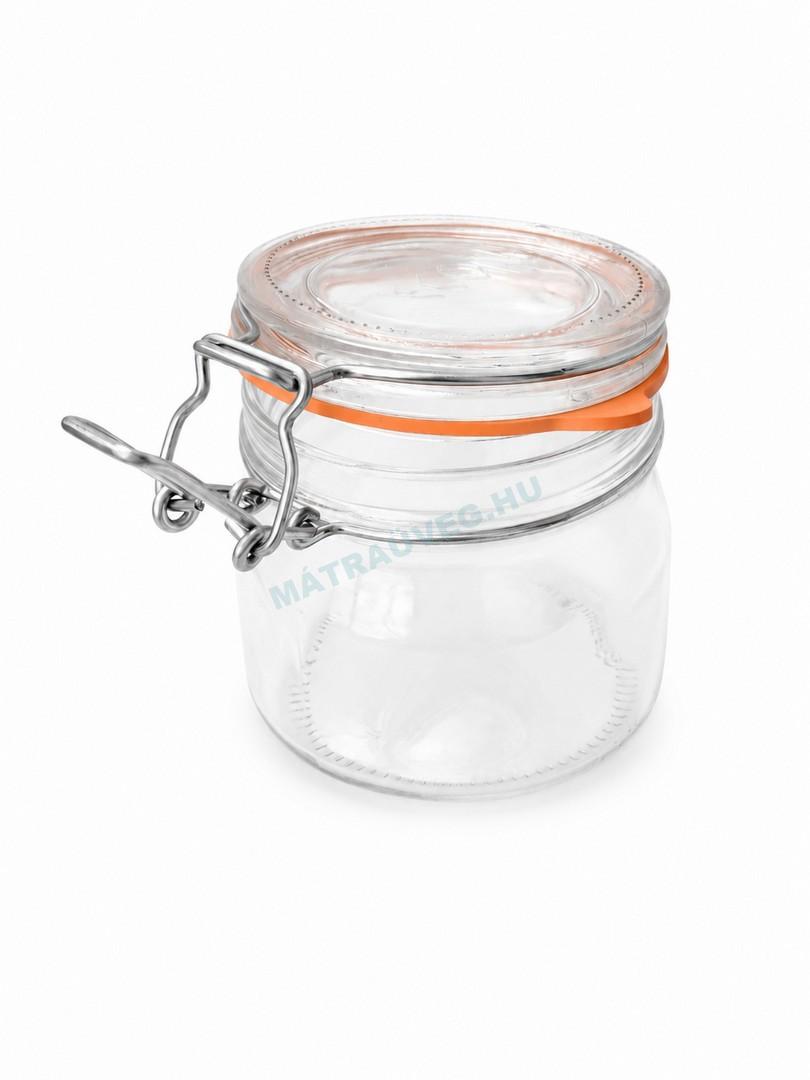 Üveg-Gyöngy Mátra Kft. - 500 ml lekváros csatos üveg