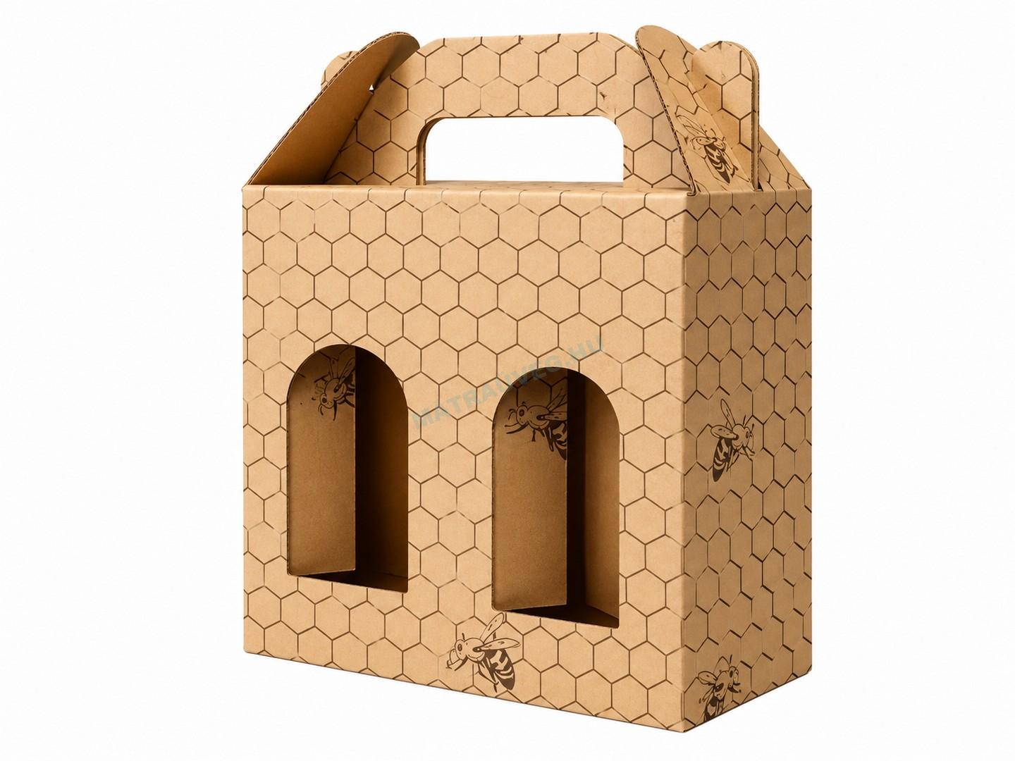 Üveg-Gyöngy Mátra Kft. - 2 ablakos mézes 314 -370 ml